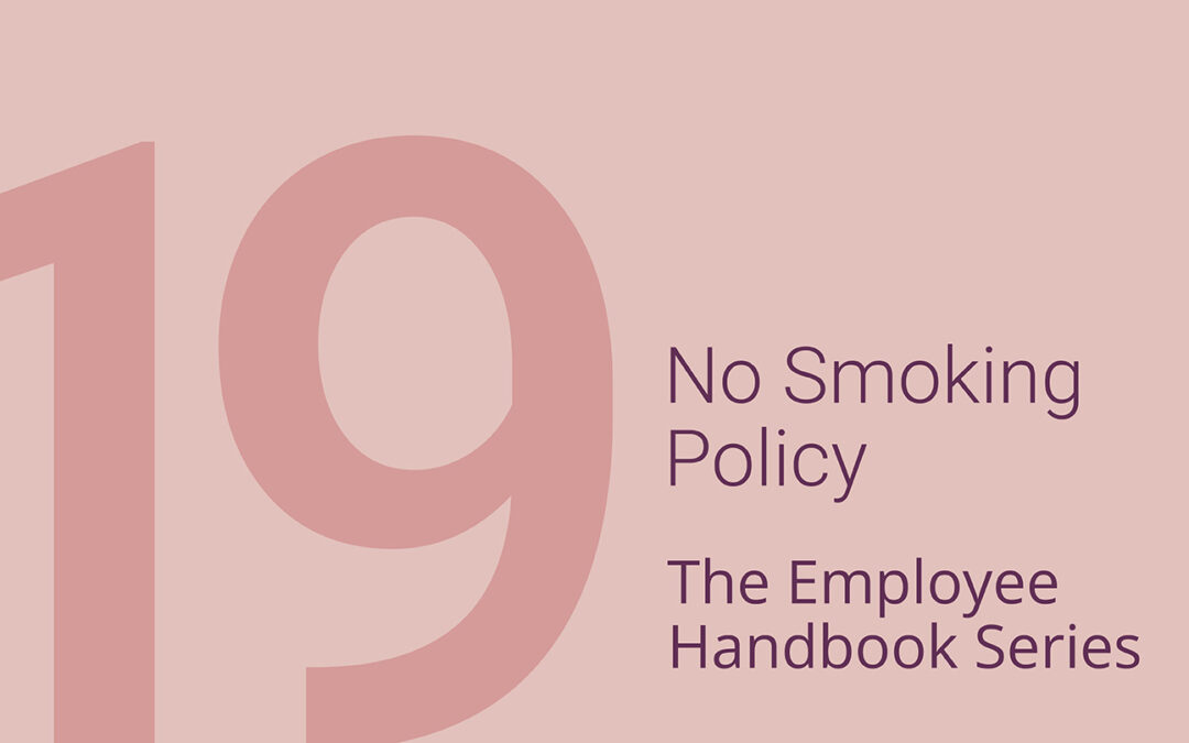 No-Smoking Employment Policies in Employment Law